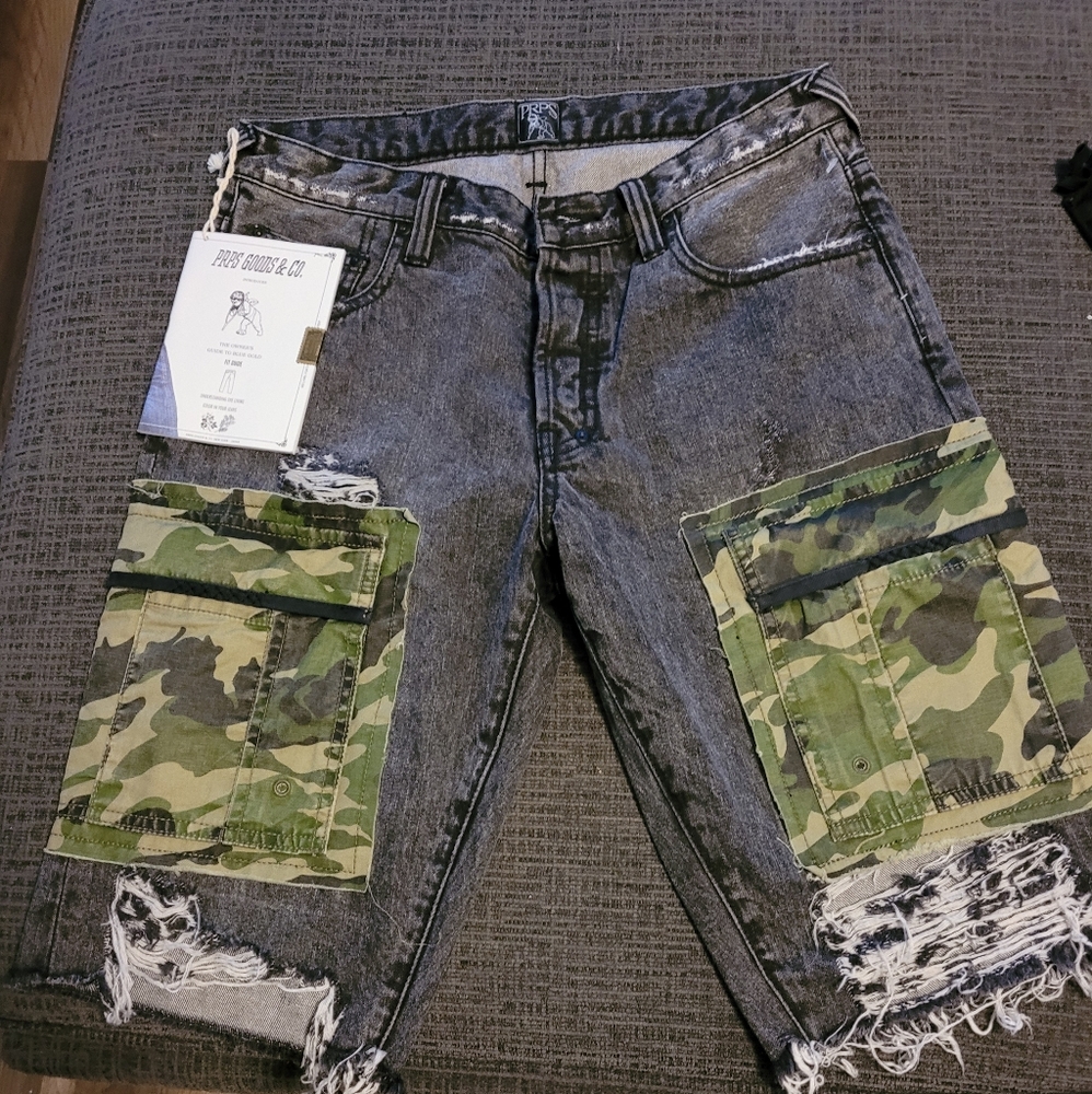 shorts jeans